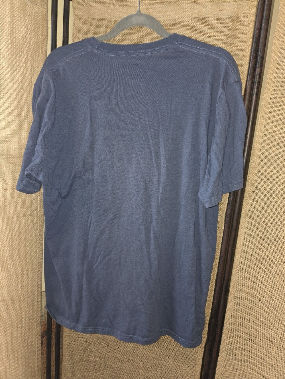 Women's Farm To Markey Navy Blue Tee with Sunflower Cow Graphic XL - Picture 7 of 7